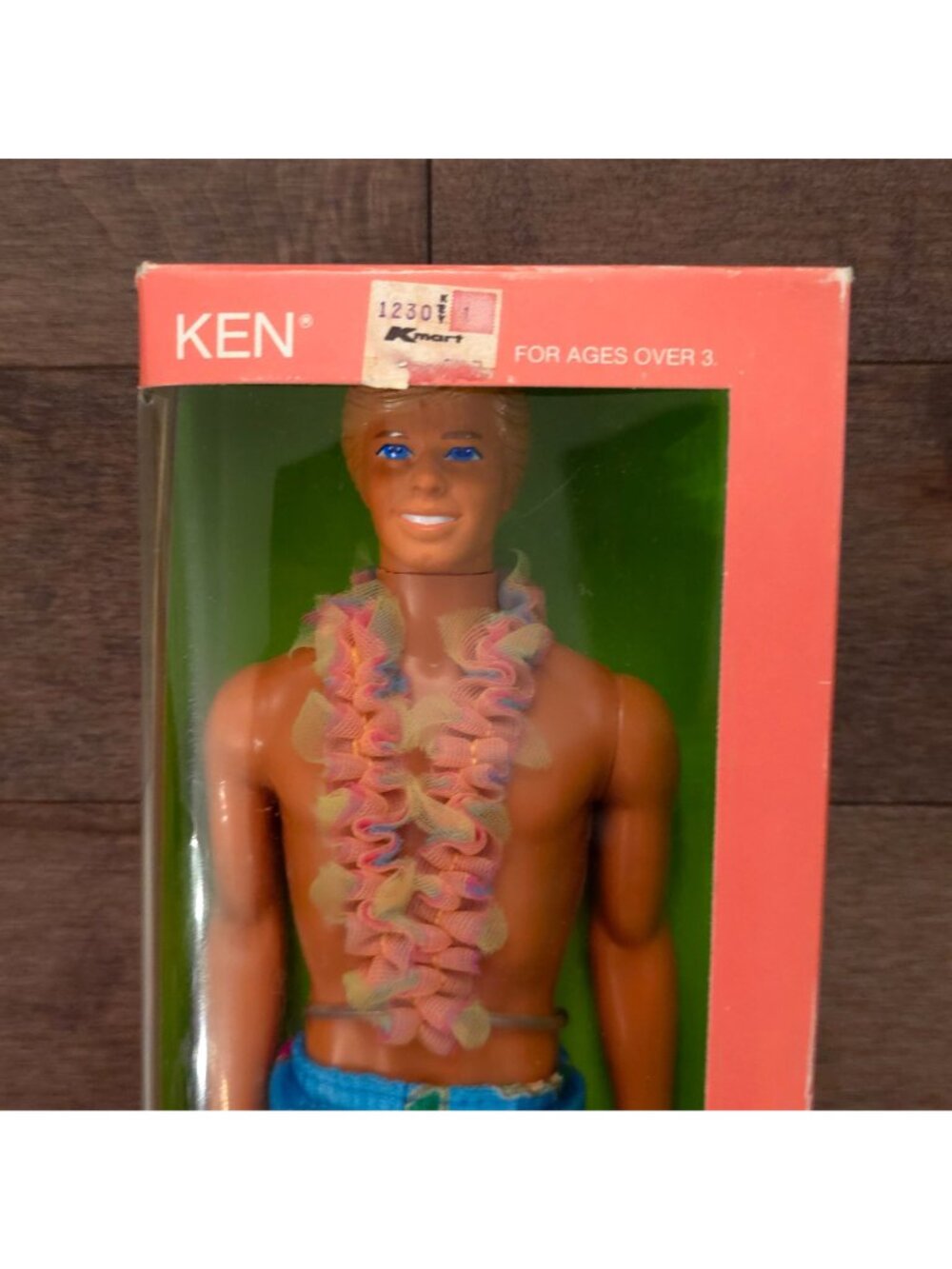 1987 Vintage Barbie Island Fun Ken Doll 4060 Mattel NRFB Tropical Look New - Picture 3 of 9